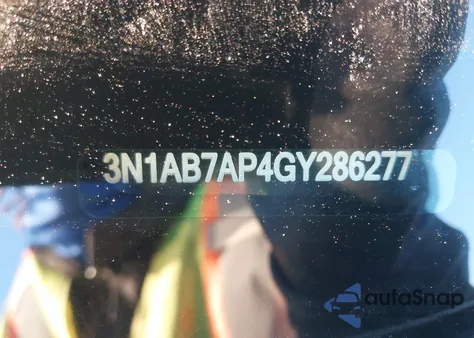 2016 Nissan Sentra S from USA, damaged, VIN 3N1AB7AP4GY286277